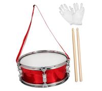 NULYLU 1pair Marching Snare Drum Set for Boys and Girls Drum Kit Sticks Belt Gloves Boy Girl Instrument Set