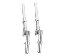 NULYLU 1pair Tom Drum Bracket Percussion Instrument Mount for Drum Rack Lightweight Support for Concerts and Practice Accessory