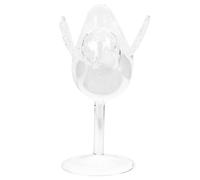 NULYLU 1pc Creative Bird Shaped Borosilicate Glass Cocktail Cup Transparent Drinking Goblet for Party and Home Bar Stylish