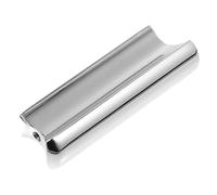 NULYLU 1pc Metal Guitar Slide Bar Solid Slide Stick for Electric Acoustic Guitars Silver Finish Provides Excellent Sustain and Tone for Musicians