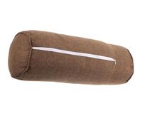 NULYLU 1pcs Versatile Yoga Pillow Cotton Linen Pillow with Pearl Cotton Filling Compact Lumbar Support Unique Design Fashionable Gym and Office Yoga Accessories for Women Home Practice