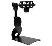 NULYLU 1set Abs Microphone Stand Holder Table Clamp Desktop Mic Mount for Various Microphones Compact and Stable Design for Streaming Recording and Karaoke