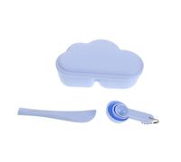 NULYLU 1set Facial Mixing Kit with Bowl Spatula Measuring Spoon for Home Skincare Routines and Spa Use Complete Facial Tool