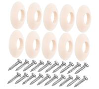 NULYLU 1set Replaceable Guitar Tuner Washer Gasket with Screws of Small Tuner Spacer for Improved Tuning Stability Portable Accessory for Ukulele and Acoustic Guitars
