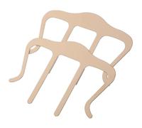 NULYLU 2 pcs Metal Piano Music Page Clips Durable Small Sheet Music Holders for Easy Reading and Viewing