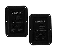 NULYLU 2 Pcs Subwoofer Box Speaker Terminal Cup Connector Panel Speaker Jack Plate Home Car Stereo with Stable Connection and Easy Installation Compatible with Stage Box