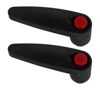 NULYLU 2 Pcs Wheelchair Accessories for Seniors Lightweight Pa Material Grip Knobs with M8 Nut and 20mm Hole Depth for Steering Control and Easy Adjustment on Mobility Devices