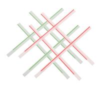 NULYLU 2 Sets Pet Writable Index Tabs for Books and Notebooks, Ultra Thin Red and Green Highlight Strips for Annotation, Student Reading Markers and Office Sticky Flags