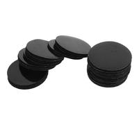 NULYLU 20 Pairs Car Mat Fixing Stickers with Adhesive, 50x50mm Double-Sided Hook and Loop Strips for Secure Car Floor Mat and Rug Fastening, Invisible Non-Slip Tape for Vehicle Interior