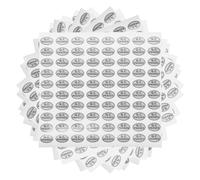 NULYLU 20 Sheets Qc Pass Stickers Anti-Tamper Quality Control Labels Void Grid Mark, Self-Adhesive Inspection Seals for Electronics and Warehouse Document Security