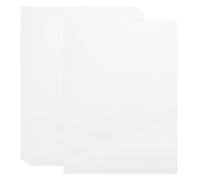 NULYLU 20pcs Braille Writing Paper Blank for Braille Learning Reusable Sturdy White Paper Versatile Use for Blind Students Artistic Creations