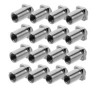 NULYLU 20pcs Drum Snare Nut and Cymbal Stand Accessories Replacement Tom Lug and Drum Hardware Support and Easy Installation for Drummers and Percussionists