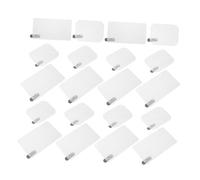 NULYLU 20pcs Electrostatic Dash Cam Screen Sticker Film for Windshield Glass High Transparency Pet Protective Film Residue Weather Resistant Adhesive Static Stickers for Car Mounting