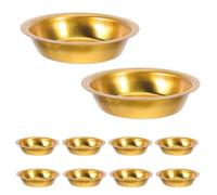 NULYLU 20pcs Iron Incense Burner Insert 5.9cm Ash Catcher Tray with Elegant Middle Eastern Design for Home Decoration and Ramadan Mubarak Eid Party Accessories