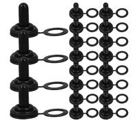 NULYLU 20pcs Mm Mini Toggle Switch Cap Waterproof and Dustproof Rubber Cover Vibration Resistance for Outdoor Control Panels and Marine Platforms