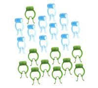 NULYLU 20Pcs Nose Clips for Epistaxis Care Portable Bleeding Stopper Clips Durable and Flexible Nose Pincher for Home Schools Emergencies Convenient Nosebleed