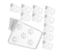 NULYLU 20pcs Plastic Fridge Divider Reusable Space-saving for Refrigerator Freezer