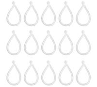 NULYLU 20pcs Silicone Eyeglasses Temple Tips Sleeves Anti-slip Glasses Ear Grippers Cushions Fit Retainers for Sunglasses and Eyewear Stylish Color Options Easy to Clean