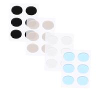 NULYLU 24pcs Drum Dampening Gel Pads for Tone Control Self-adhesive Mute Pads for Reducing Overtones and Includes Shape Wrench