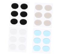NULYLU 24pcs Silencer Pad Washable Silicone Drum Dampeners for Drums Tone Control Silencers Reusable Gel Pads for Practice