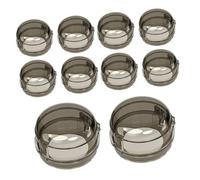 NULYLU 24Pcs Stove Knob Covers for Gas Stove Protectors Transparent Oven Knob Covers Safe and Removable Design for Home Use Prevents Accidental Activation