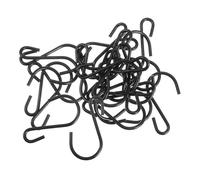 NULYLU 25 Pcs S-Shaped Hanger Hooks Storage Hook Heavy Duty Smooth Surface for Towel Clothes Organizing in Office Outdoors