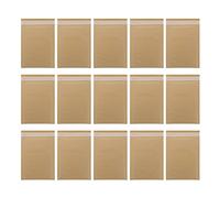 NULYLU 25 Pcs Self Sealing Mailers Bubble Envelope Bags Light Brown Kraft Paper Pe Tear-Resistant Waterproof Shipping Packaging for Office Use