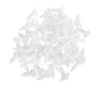 NULYLU 250pcs Plastic Ampoule Vial Dropper Nozzles for Precise Liquid Dispensing with Chemical Resistance, Suitable for Laboratory and Outdoor Activities, White Plastic Material