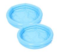 NULYLU 2pairs Inflatable Spa Foot Bath Set Pedicure Foot Soak Pool for Home Travel Random Color