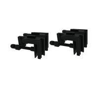 NULYLU 2pcs Acrylic Filtration Hose Mount Holder Clip Durable Water Fixator for Aquarium Lightweight Pipe Clamp Protects Against Abrasion Standardizes Finishing Wire Easy to Store
