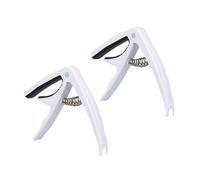 NULYLU 2pcs Adjustable Tension Guitar Capo for Acoustic and Electric Guitars Fit Capo for Ukulele and Classical Change Accessory