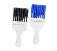 NULYLU 2pcs Air Conditioner Fin Combing Brush for Cleaning of Coils and Condensers Lightweight Radiator Maintenance Tools Efficient Dust and Dirt Removal