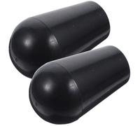 NULYLU 2pcs Beer Tap Handles Plastic High Strength Secure Grip Sleek Stylish Black Replacement for Beer Tap