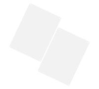 NULYLU 2pcs Blank Aluminum Sign Plates Silver Metal Sheet for Personalization and Easy Installation Suitable for Signage and Directional Signs Outdoor Use