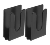 NULYLU 2pcs Car Mic Holder for Handheld Radio Durable Microphone Mount Clip for Vehicle Use for Securing Mics Bags and More High Strength Construction