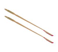 NULYLU 2pcs Chinese Dulcimer Yangqin Sticks Black Ebony Head Yangqin Mallets Professional Wood Hammer for Performance Practice Accessory