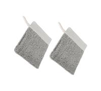 NULYLU 2pcs Convenient Soap Bags for Soap Bars Flax Material Saver Pouches Hanging Loop Portable Travel Case
