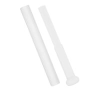 NULYLU 2pcs Crystal Bowl Striking Tool Acrylic Mallets with Elegant Refined Look White for Sound Bath and Yoga Classes Versatile Application Consistent Performance for Sound Healing