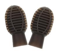 NULYLU 2pcs Drumstick Mute Tips Silicone Drum Stick Caps for Practice Noiseless Drum Accessories Enhance Drumming Skills