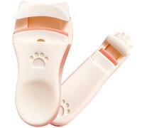 NULYLU 2pcs Eyelash Curlers Portable Lash Curler with Silicone Pads and Abs Handle, Easy to Operate for Everyday Use, Creates Curly Lashes Anytime and Anywhere