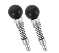 NULYLU 2pcs Fitness Equipment Adjustment Knob Replacement Part with Sturdy Spring Design and Aluminium Alloy Material for Gym and Home Use, Precision Reset Workout Pin Knob for Exercise