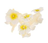 NULYLU 2pcs Flowers Hair Clip Hair Claw Clips Large Plastic Fixed Easy to Wear and Remove Elegant Fashionable Design for Women Wedding Birthday