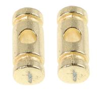 NULYLU 2pcs Guitar Roller String Trees Retainer Set Electric Guitar Stabilizing Fixer with Screws for Easy Installation and Secure String Locking