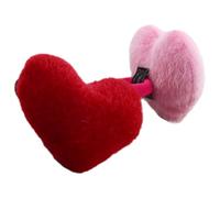NULYLU 2pcs Heart Shaped Wrist Pin Cushions for Sewing, Polyester and Cotton Material, Creative Sewing Needle Cushions to Fix Needles and Free Your Hands, for Needlework