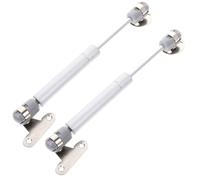 NULYLU 2pcs Heavy Duty Cabinet Lift Hinge with Air-Operated Soft Close Function, 8 Inch Cold Rolled Steel Drop Down Hinge for Stable Support Force and Wide Application in Cabinets