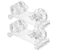 NULYLU 2pcs Kalimba Piano Stand Acrylic Riser Display Stand for Boys and Girls Portable Thumb Piano Holder