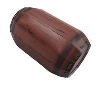 NULYLU 2pcs Lightweight Paper Wine Barrel Props for Western Theme Events Unique Table Centerpieces for Weddings and Birthday Celebrations
