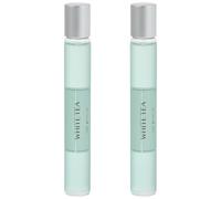 NULYLU 2pcs Lightweight White Tea Roll-on Perfume for Women and Men with Light Crisp Fragrance, Scent, for Daily Use and Romantic Occasions