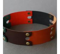 NULYLU 2Pcs Manual Head Protective Sleeve Brown Faux Leather Anti-Scratch Shaving Cover for Vintage Safety Accessories