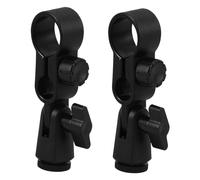 NULYLU 2pcs Mic Clips Compatible Lightweight Microphone Holders for Easy Installation Shock Mount Design for Live Streaming and Recording